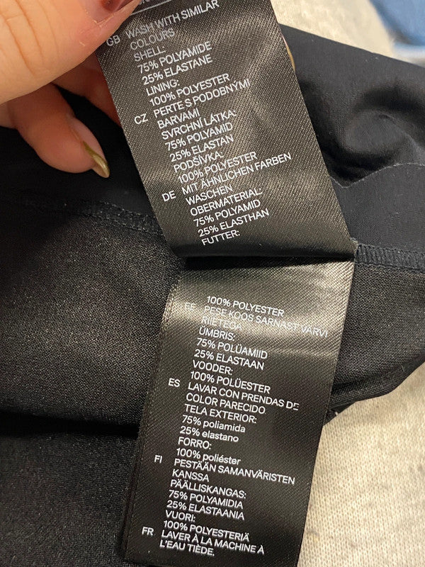 Lovely duo of h&m bikinis pink black UK 6-8 LK009 #5