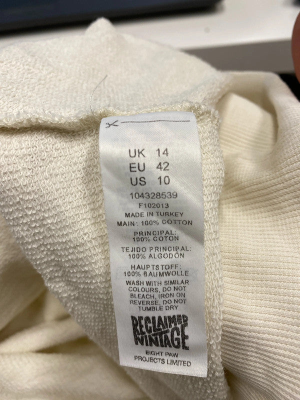 Fabulous Reclaimed Vintage sweatshirt Uk14 santorini KS002