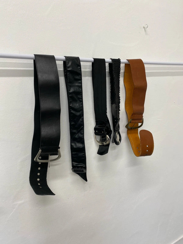 Fabulous Bundle of Y2K belts #59 large buckles size 16-20 NC001