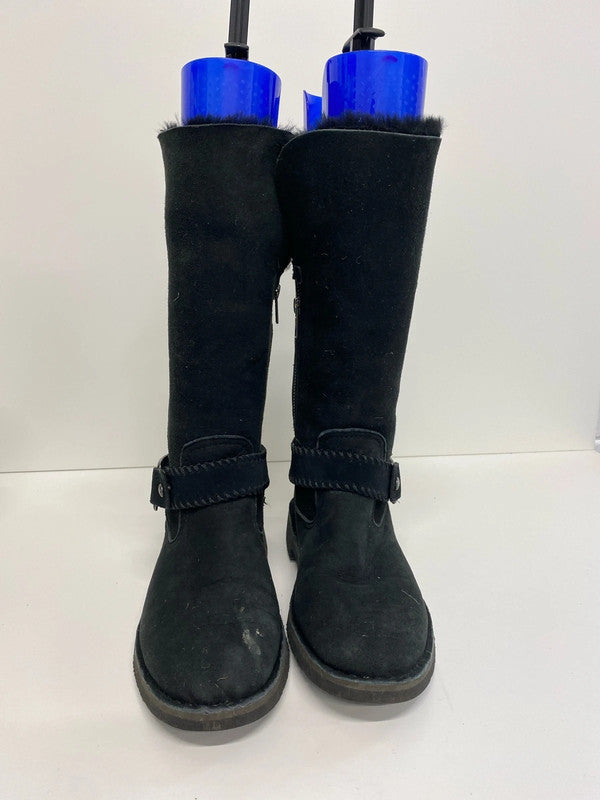 Fabulous Tall Ugg boots western Vibes Black Uk5.5 MS002