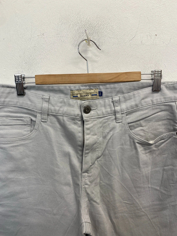 Fabulous men’s next light grey jeans UK w34 l31 CJ001