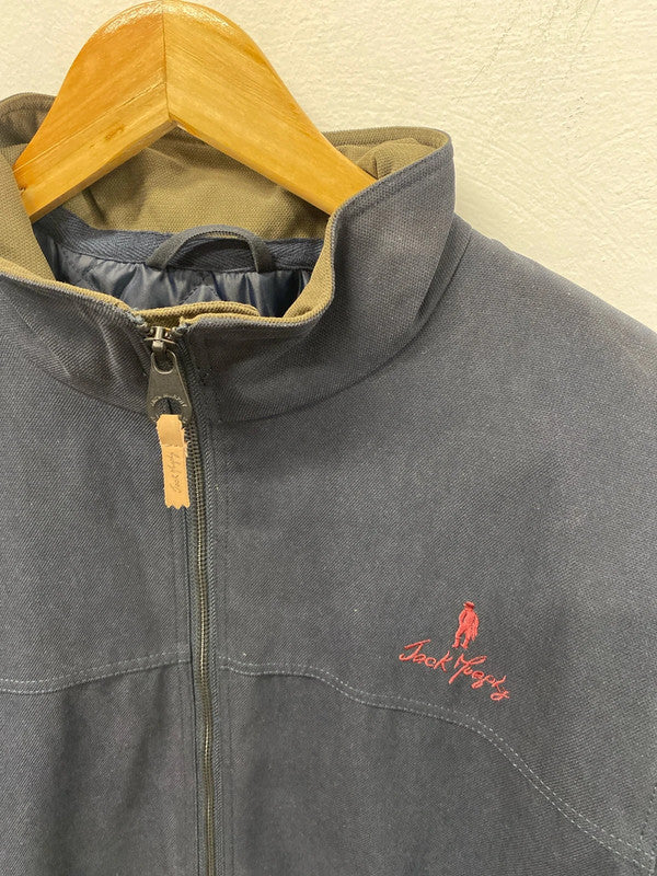 Classic Jack Murphy cotton Harrington bomber navy L KM004