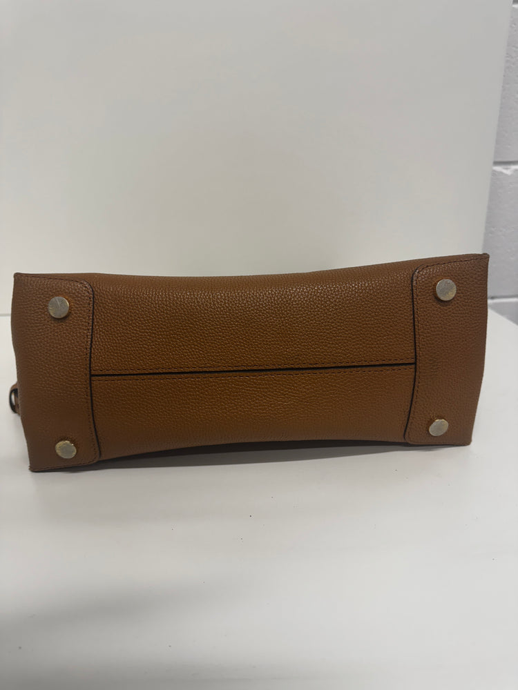 Michael Kors Tan Mercer leather tote pebbled strap EW004