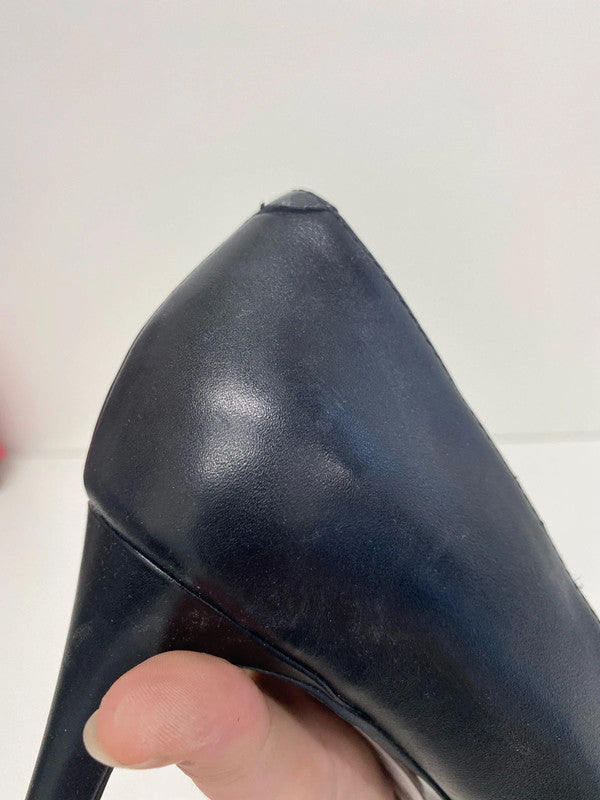 Next Fabulous Leather Animal Print Heels UK 7 KM005