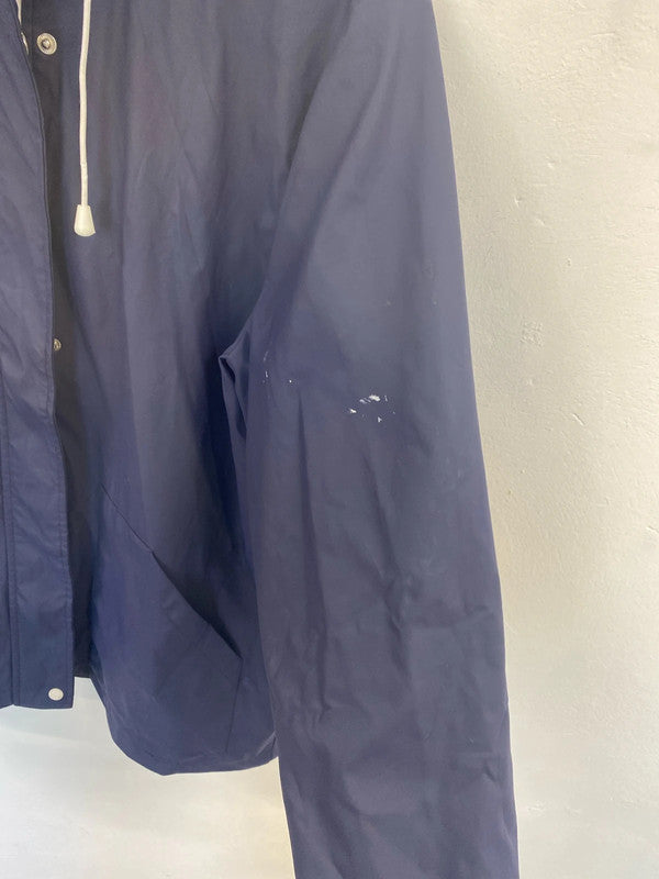 Harvey & Jones Navy Parka Jacket UK 16-18 RR002