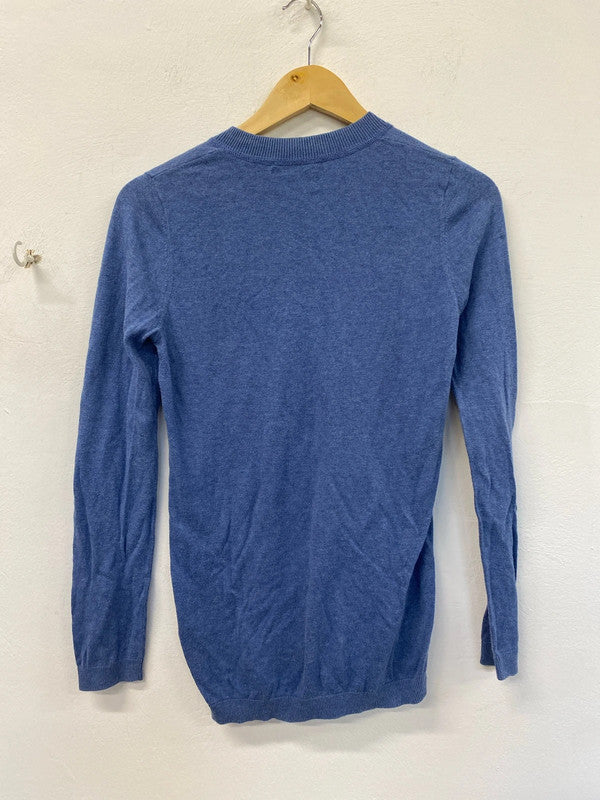 Fabulous Winser London quarter button up sweatshirt uk 6 KD001