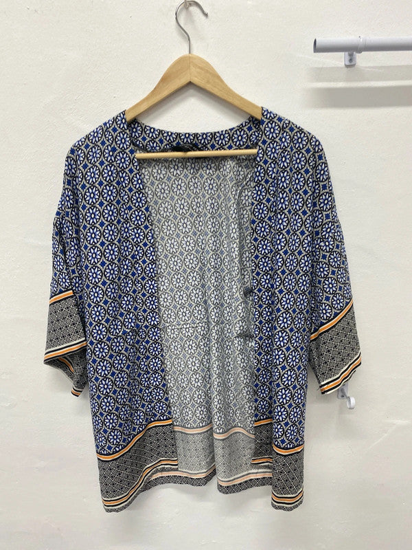 Fabulous Dorothy Perkins floral ethnic vibes kimono jacket Uk8 AG006