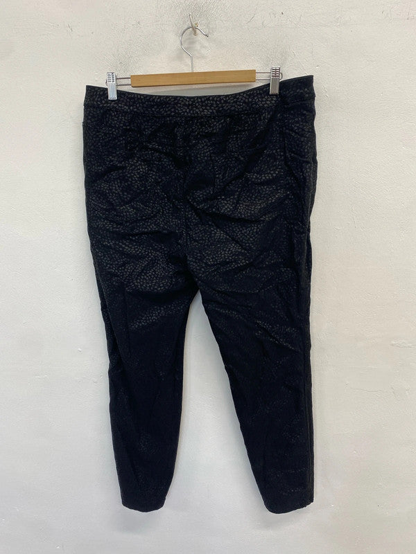 Lovely sparkly tu black shimmer spotted skinny jeans UK 20 RG021