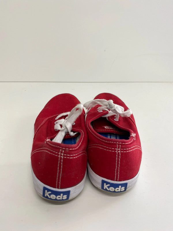 Fab Cherry Red Classic Keds Uk7.5 trainers JH001