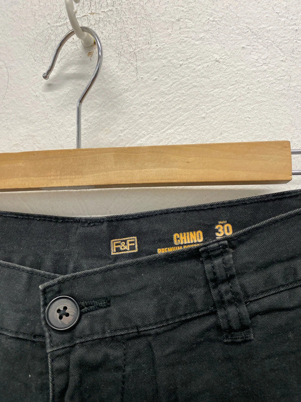 Fab duo of Men’s Dark chinos from F&F W30 L302 JH001