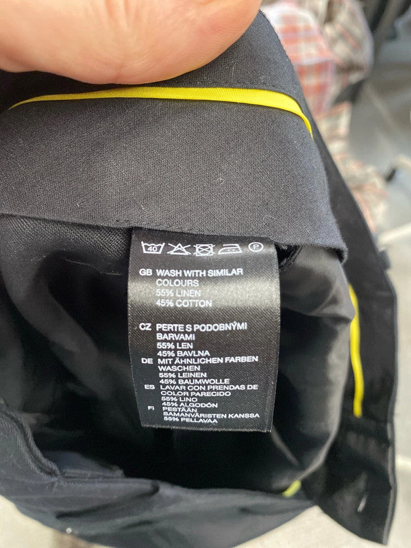 Classic duo of black trousers 16 H&M tuxedo #21 KM003