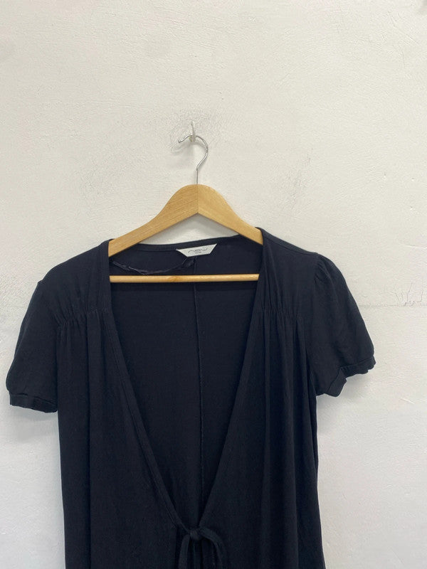 Lovely new look black tie beach cover UK 10 JM005