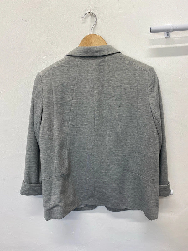 Fabulous Wallis Grey Marl blazer Uk14 work or play AO001