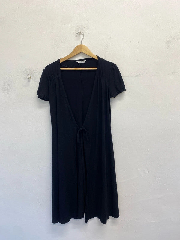 Lovely new look black tie beach cover UK 10 JM005