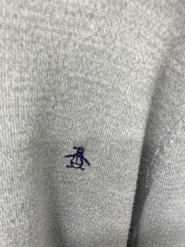 Fabulous Penguin Men’s soft merino blend knit sweater UkL SR006