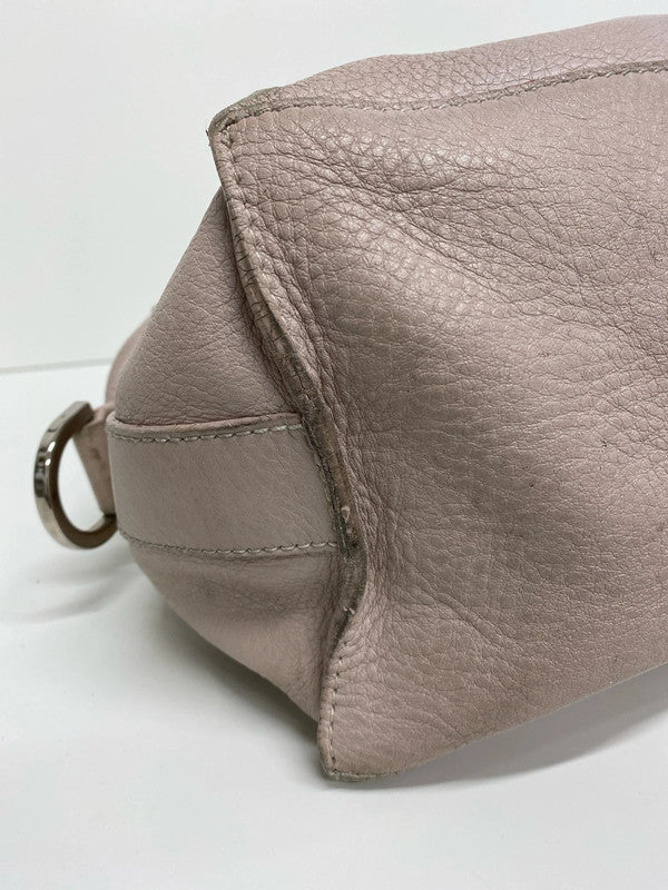 Fabulous super rare vintage Mulberry pink camera boxy handbag JP001