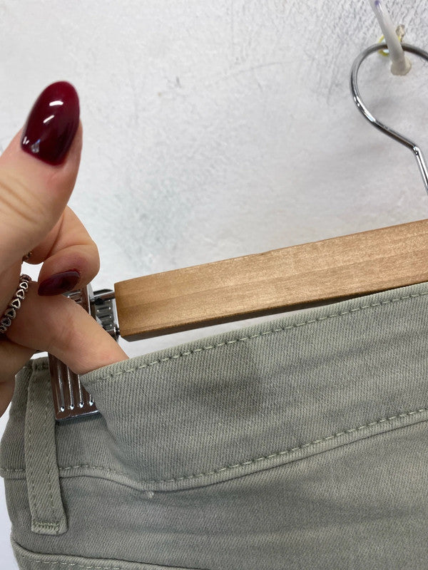 Lovely m&s mint green distressed new jeans UK 10 AO001