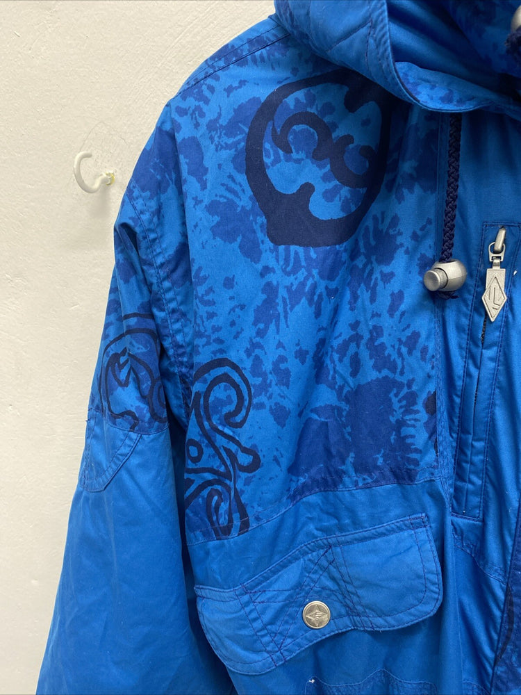 Vintage Retro Womens K2 One Piece Ski Snowboard Suit 90’s Blue Size 40/12 LW005