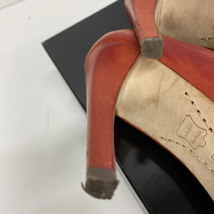 Boutique 9 Narcissa Burnt orange Stiletto Heels Women’s Uk8 USA9.5 JP001