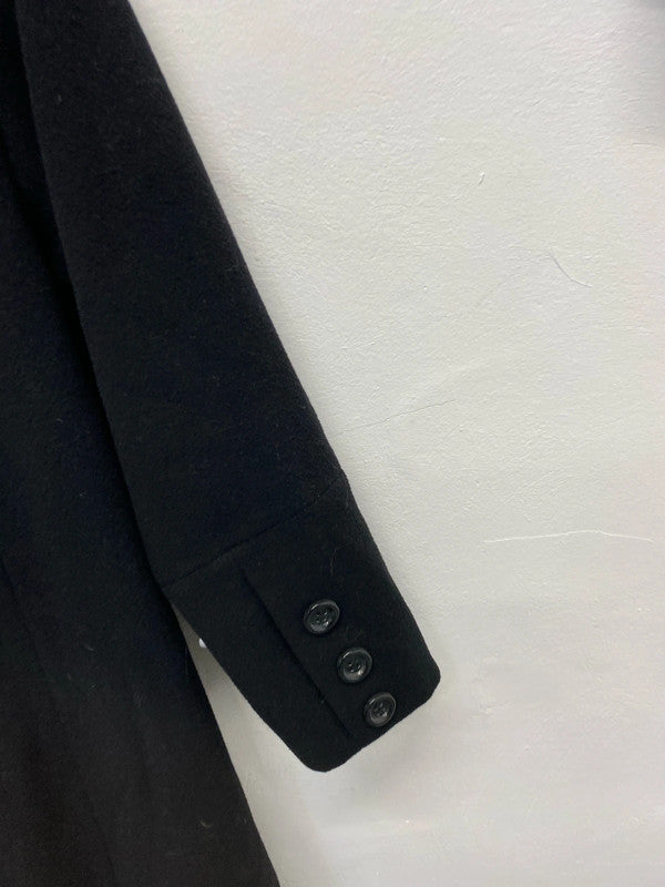 Vintage 1980’s Black swing coat House of Frazer Uk10 MM005