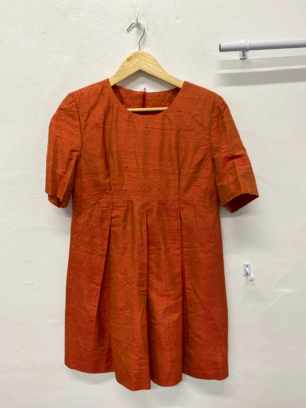 Fabulous handmade Vintage dress burnt orange 1960’s vintage vibes MM005
