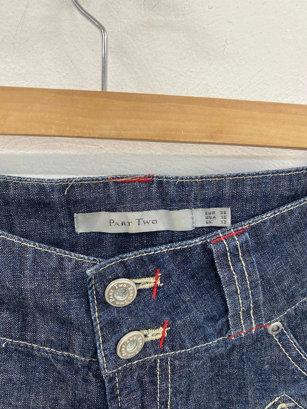 Part Two John Lewis Y2K Sonyah Crop Jeans UK 12 MM005