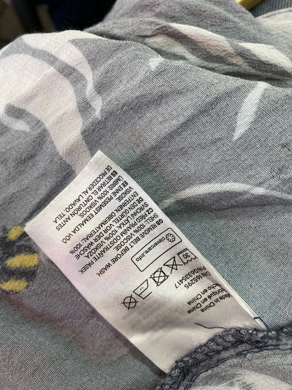 Fabulous AnnA Glover x H&M oversized floral shirt tunic Uk12/14 IM001