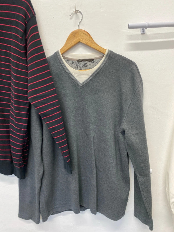 Lovely duo of Men’s sweaters UkL Next & Cedarwood #4 AT001