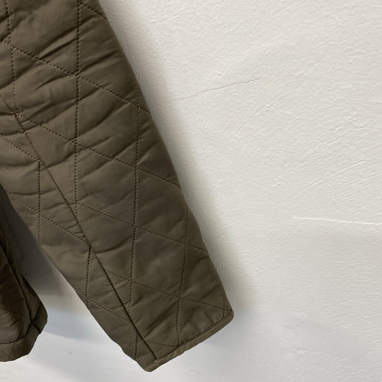 Barbour Kensington Ladies Quilted Jacket Chocolate Brown UK 8 JM008