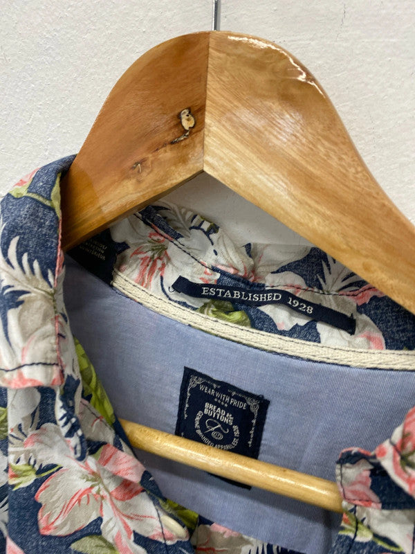 Fabulous Flora Men’s shirt by Bread & Buttons UkL CN001