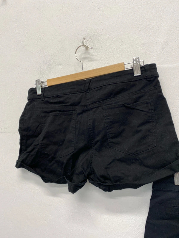 Fabulous duo of H&M shorts & Skirt summer essentials Uk12 #2 JM004