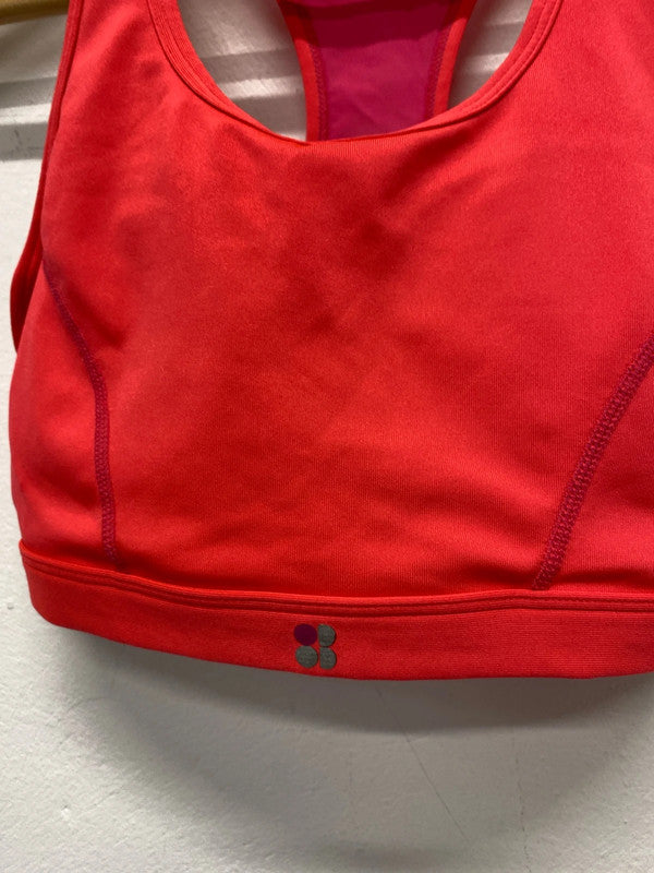 Fabulous Neon Coral sports bra from Sweaty Betty UkM NN001