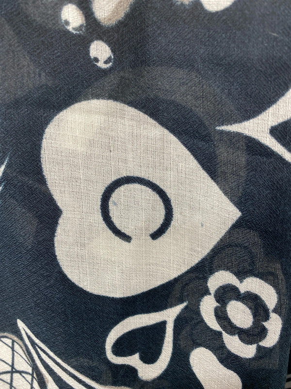 Malissa J & Unbranded Fabulous Black & White Scarves Trio #4 IM001