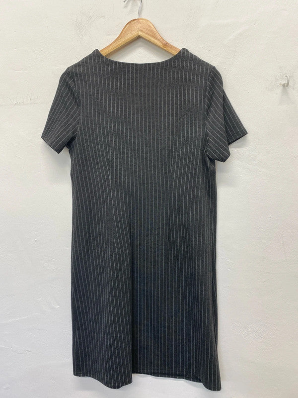 Fab formal pinstripe dress from Et Vous UK12 AO001