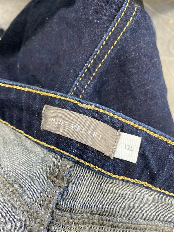 Lovely mint velvet skinny jeans UK 12 long LN001