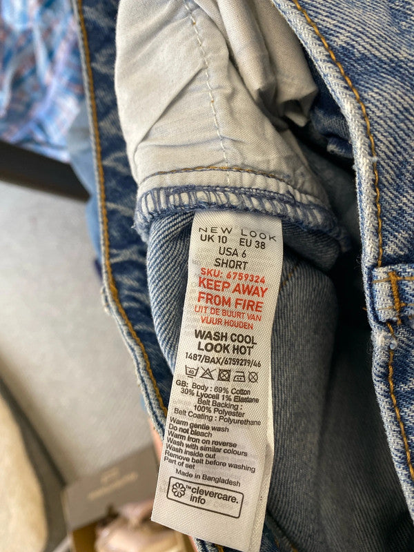 Fabulous duo of Tori New Look Jeans Uk10 blue Mom style JM008