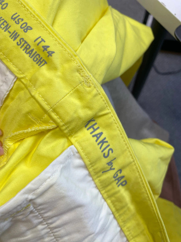 Lovely duo of gap khakis broken in straight UK 12 NN001