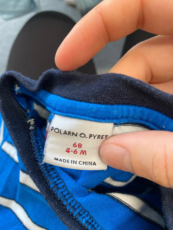 Fun and adorable Boys bundle Polarn O.Pyret No Added Sugar #5 age 4-6 months JP001