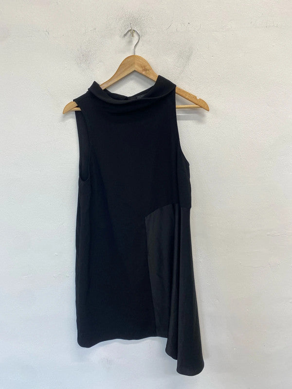 Lovely Topshop shift dress floaty office UK 12 LB010