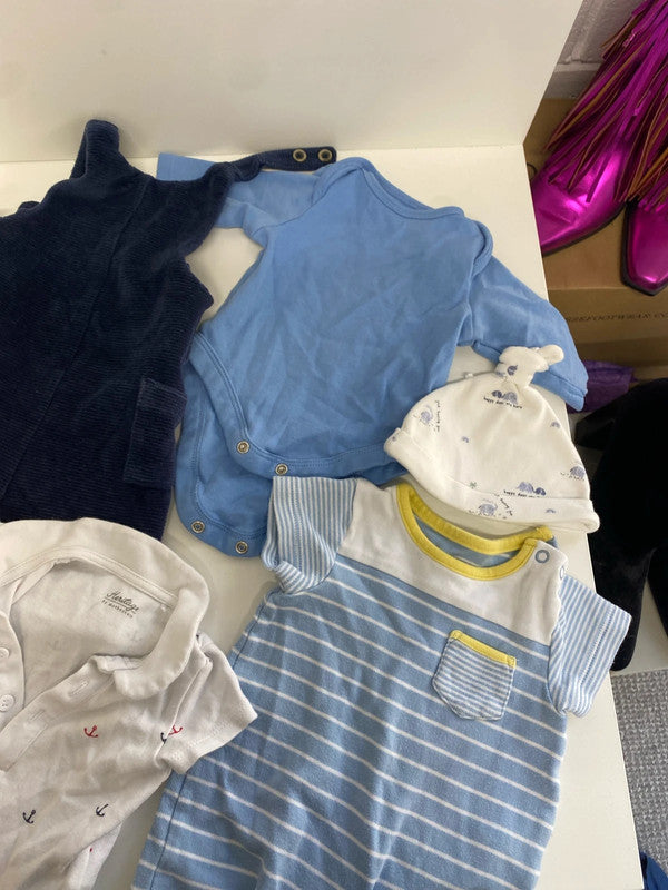 Gorgeous baby boy bundle blues Fred & flo newborn up to 1m EW005 #6