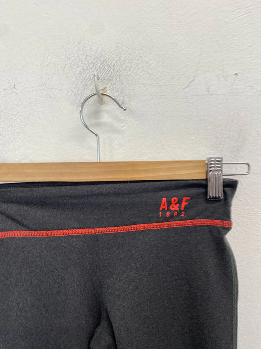 Fabulous Abercrombie & fitch grey leggings active UK XS AE001