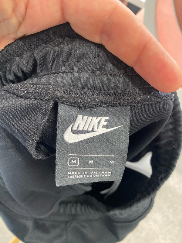 Classic Nike swoosh tapered jogger side stripe M black LL003