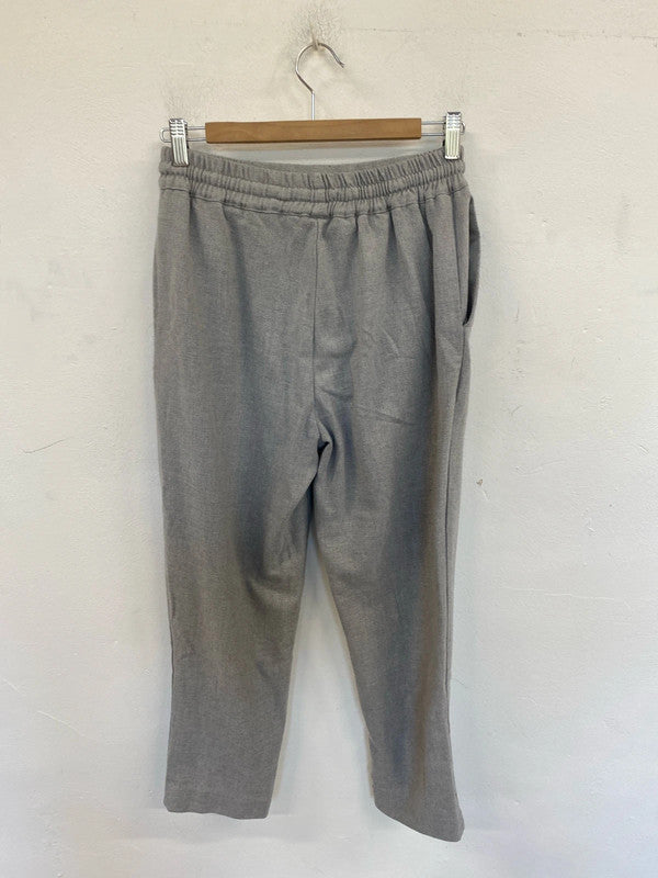 Zara Stylish Grey Joggers Size S DF002