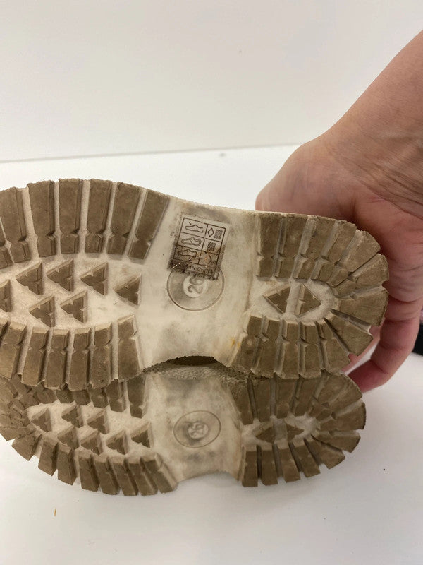 Fabulous bundle 5 Duo of girls ankle boots sparkly pink & cream uk26 JS005