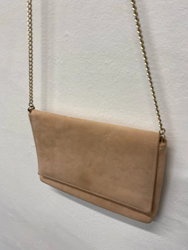 Fabulous Dune occasional chain clutch bag rose beige KM004