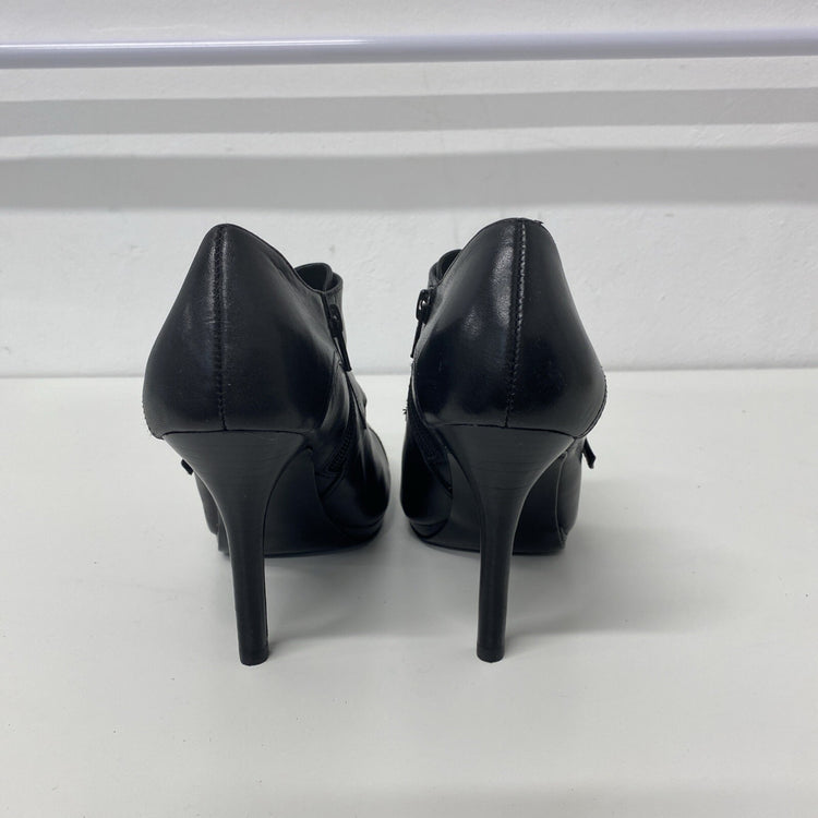 Lauren Ralph Lauren Latisha Black Boots UK 4 JM004