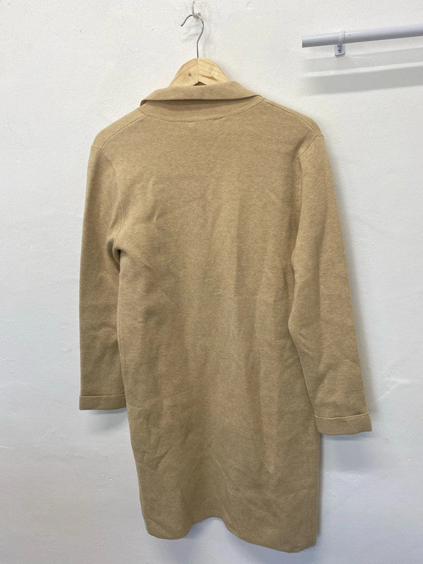 Super classic Coatigan New from Dorothy Perkins oatmeal Uk10 AO001