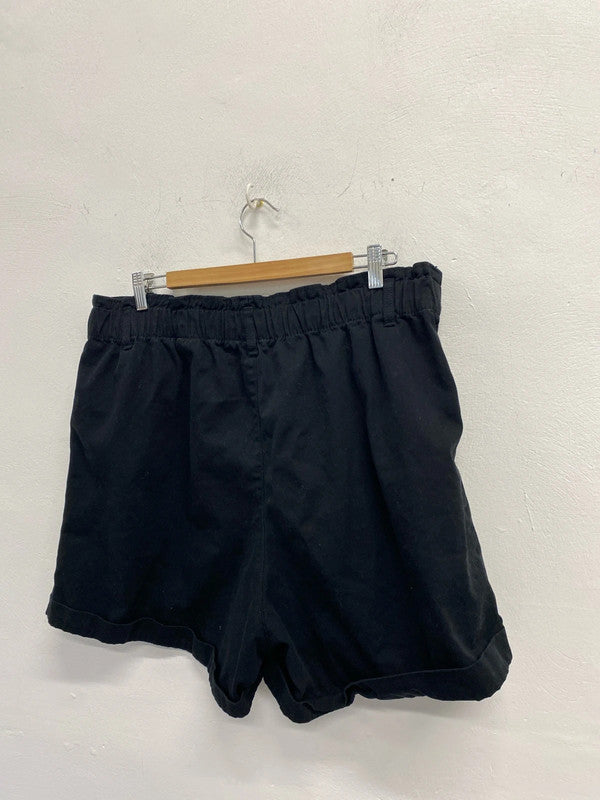 Fabulous loose fit Paperbag waist shorts UkXL VW001