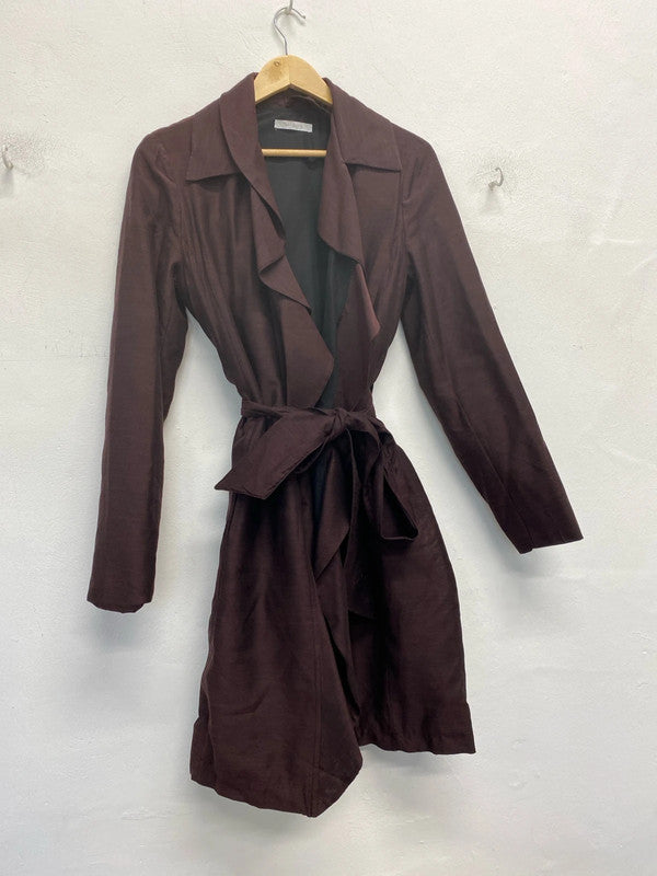 Absolutely Stunning Ladies occasion outfit Uk10/12 Maroon brown Italian made by Siste’s HS001