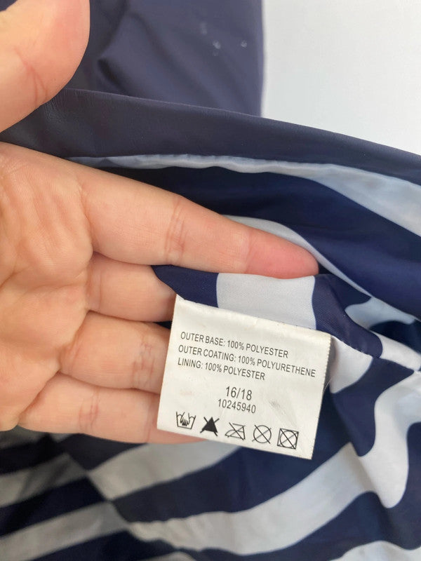 Harvey & Jones Navy Parka Jacket UK 16-18 RR002